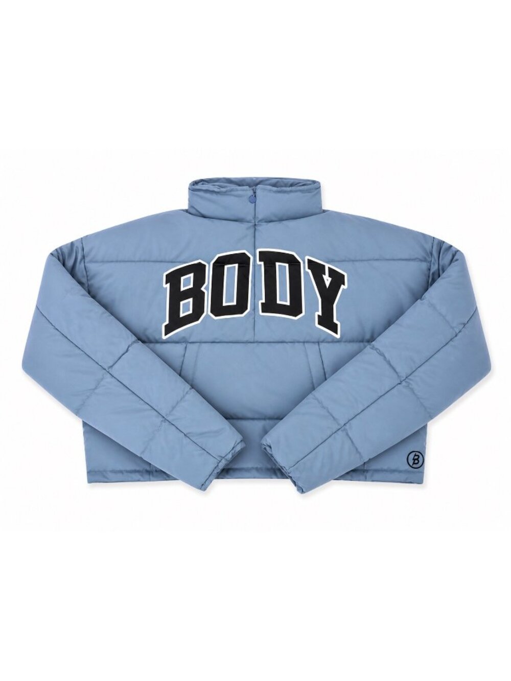 NWT Body By Raven Tracy Camp Oversized Cropped Puffer Pullover Jacket Size XS